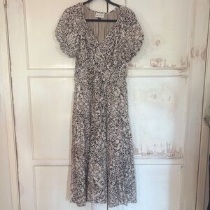 Universal Thread Animal Print Midi Dress